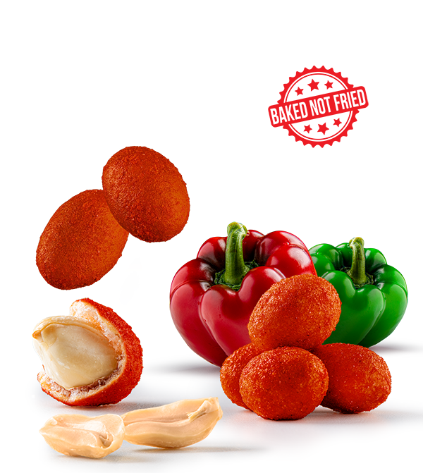 Crispy Coated Peanuts (Paprika)