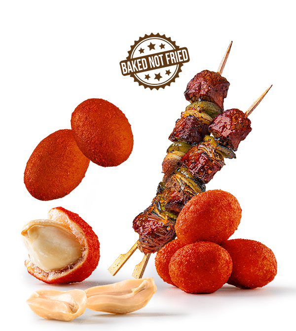 Crispy Coated Peanuts (BBQ)