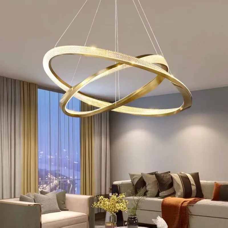 2025 Hot Sale Acrylic Aluminum Modern LED Pendant Lamp (LC-PL-1003)